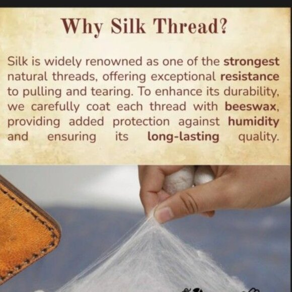 Vintage Style Artnamics Camel Leather Wallet - Picture 10 of 11